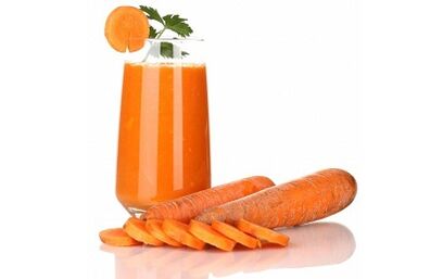 suc de morcovi pentru îndepărtarea paraziților